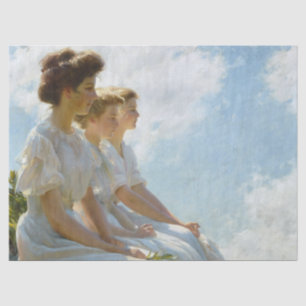 On the Heights by Charles Courtney Curran Tissue Paper