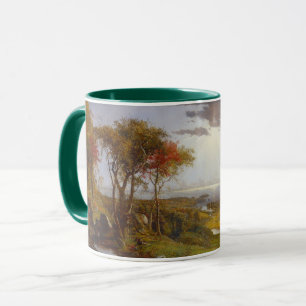 On the Hudson River, 1860 (oil on canvas) Mug
