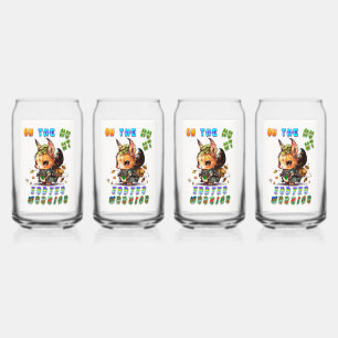 On The Hunt Easter Warrior Can Glass