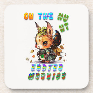 On The Hunt Easter Warrior Coaster