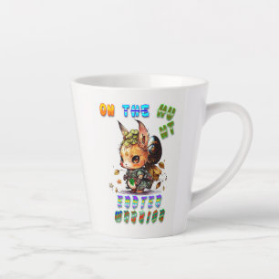On The Hunt Easter Warrior Latte Mug