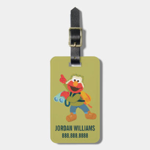 On The Hunt For Hugs Add Your Information Luggage Tag