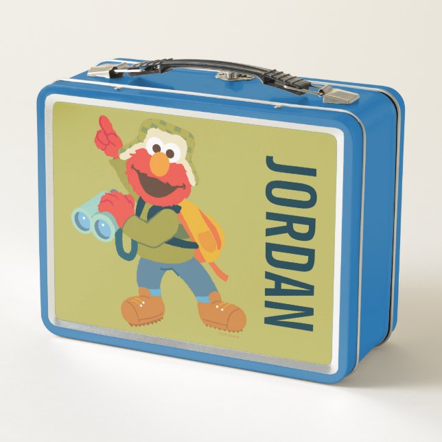 On The Hunt For Hugs | Add Your Name Metal Lunch Box (Back)