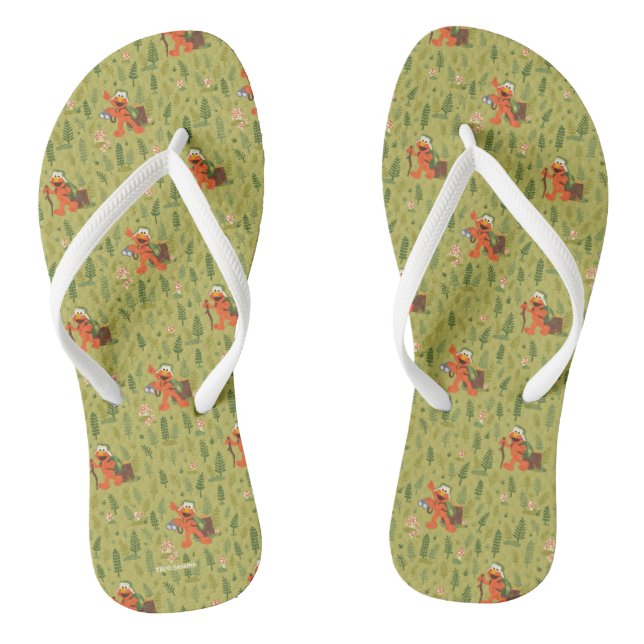 On The Hunt For Hugs Pattern Jandals (Footbed)