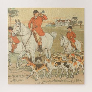 On the hunt jigsaw puzzle