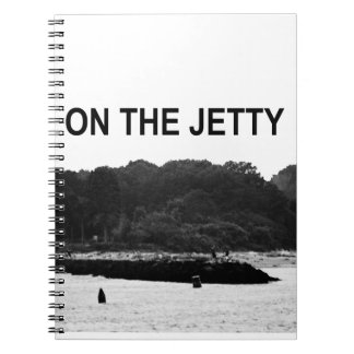 On The Jetty Spiral Notebook