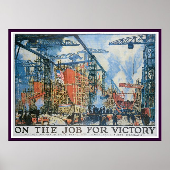 On The Job for Victory! Poster (Front)