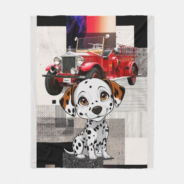 ON THE JOB TRAINING FLEECE BLANKET (Front)