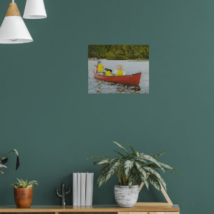 On The Lake Print