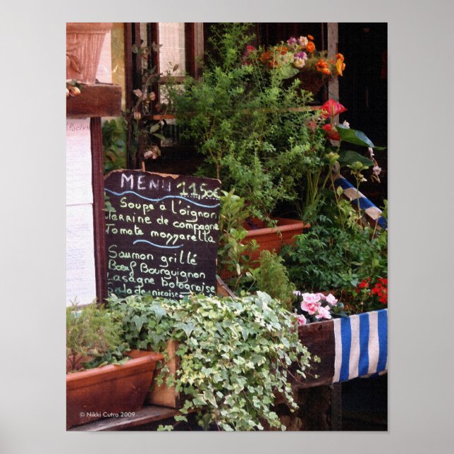 On The Menu Print (Front)