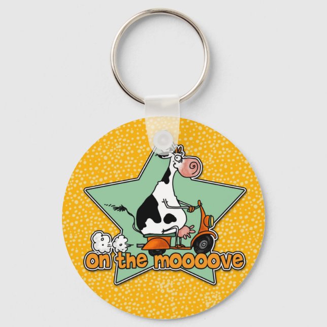 on the moooove keychain (Front)