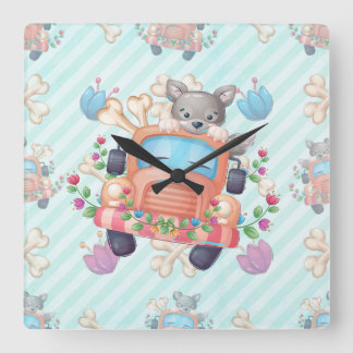 On the move nursery clock