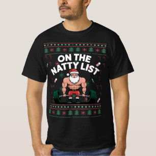 On The Natty List Xmas Jumper T-Shirt