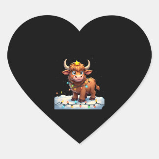 On The Naughty List And Reget Nothing Christmas Hi Heart Sticker