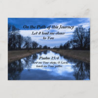 On the Path of this Journey Postcard