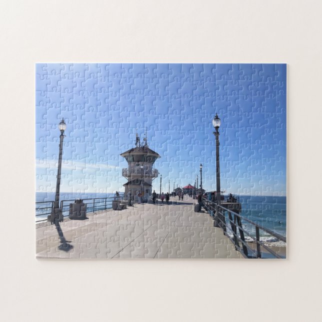 On the Pier, Huntington Beach, California Jigsaw Puzzle (Horizontal)