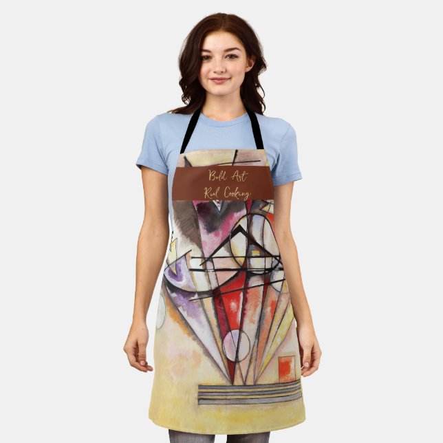 On the Points by Wassily Kandinsky Apron (Worn)