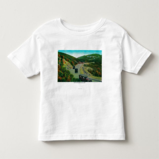 On the Rim above Oak FlatsRidge Route, CA Toddler T-Shirt (Front)