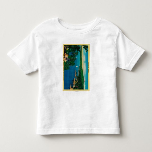 On the Rim of the World Drive in San Bernardino Toddler T-Shirt (Front)