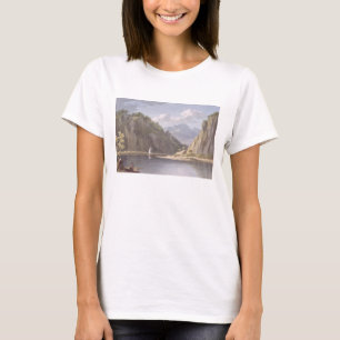 On the River Elbe, near Lowositz in Saxony, plate T-Shirt