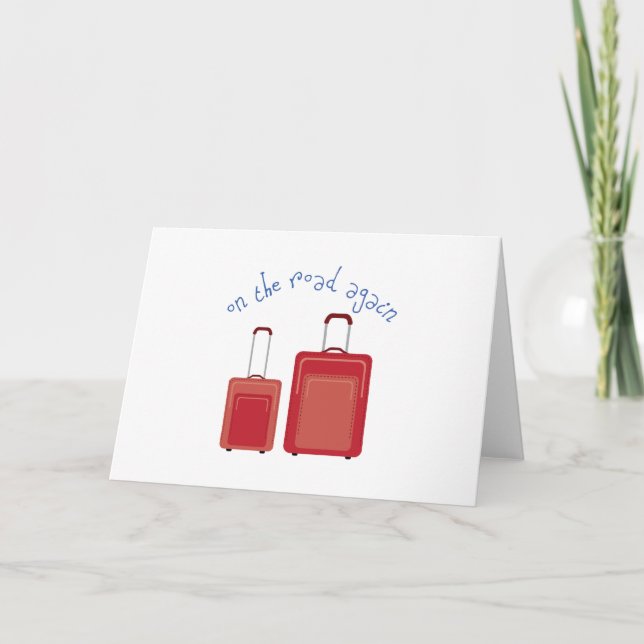 On The Road Again Card (Front)