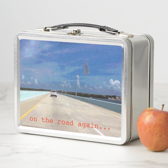 On the road again... metal lunch box (In Situ)