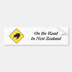 On the Road Bumper Sticker