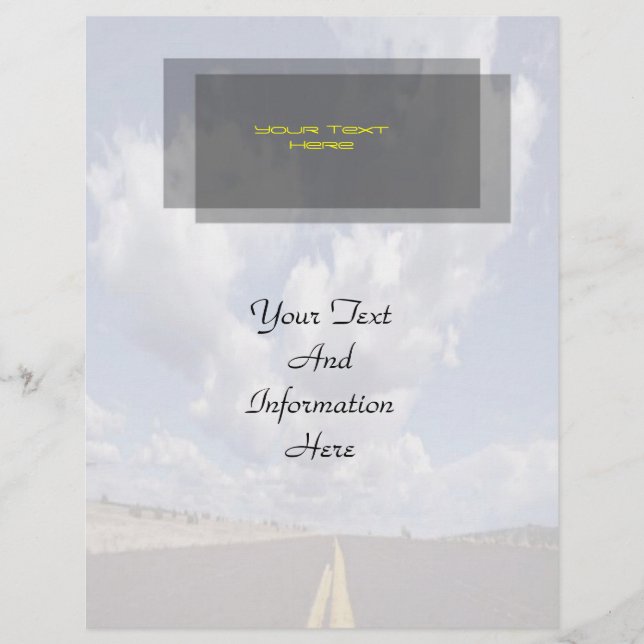 On The Road Letterhead (Front)