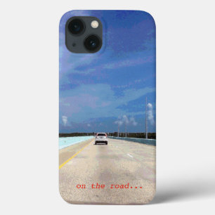 On the Road through the Keys iPhone 13 Case