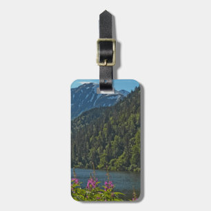 On The Road To Seward Alaska Easy ID Personal Luggage Tag