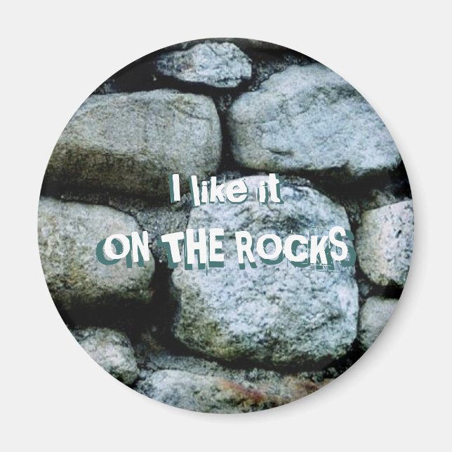 On the Rocks Magnet (Front)