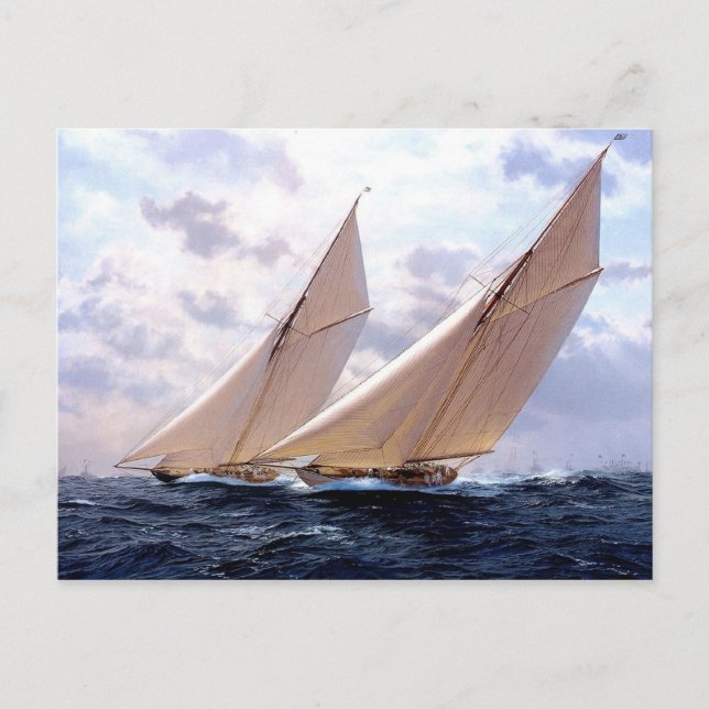 On the same tack postcard (Front)