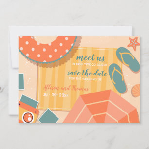 On the Sand Save the Date Announcement