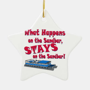 On The Sandbar Ceramic Tree Decoration