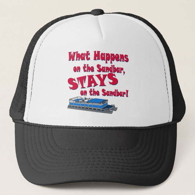 On The Sandbar Trucker Hat (Front)