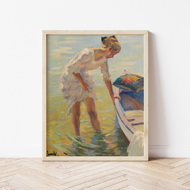 On the Shore | Edward Cucuel Poster (Creator Uploaded)