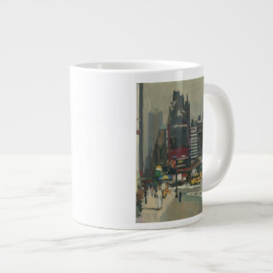 On the sidewalk 2012 large coffee mug