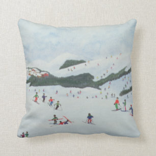 On the Slopes 1995 Cushion