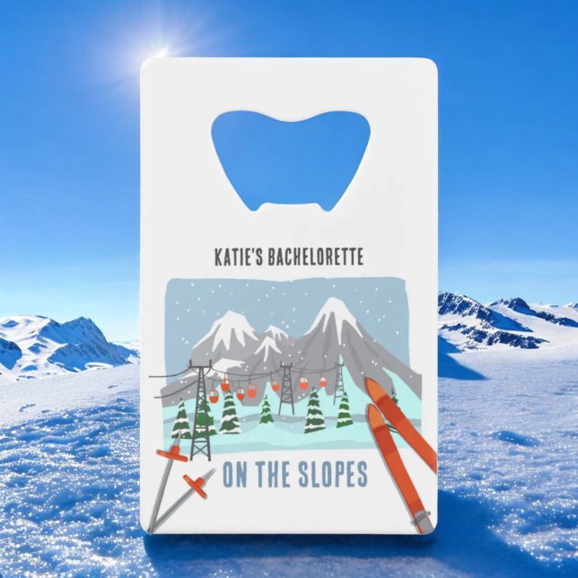 On The Slopes Snow Ski Bachelorette Favours (Creator Uploaded)
