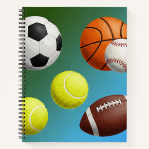  On the Sports Wave by Natasha Us   Notebook