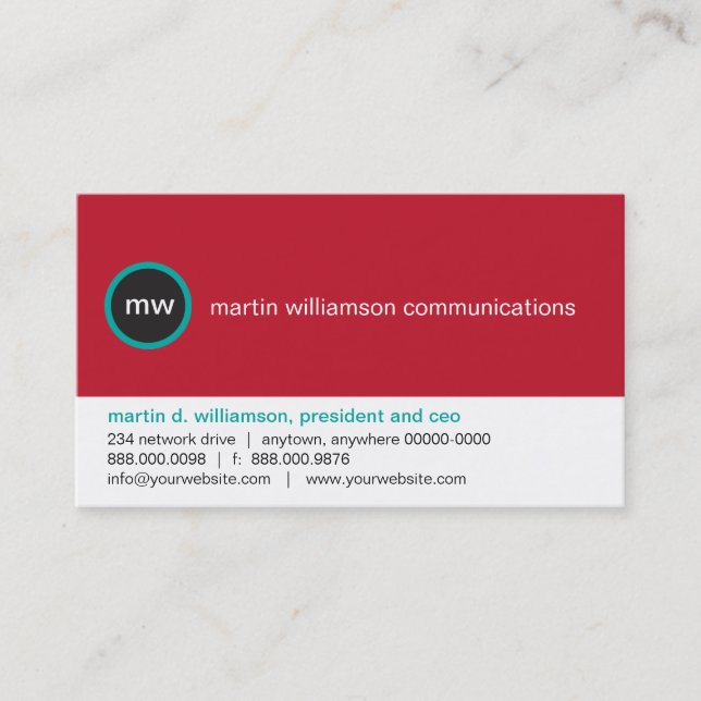 On the Spot Business Card (Front)