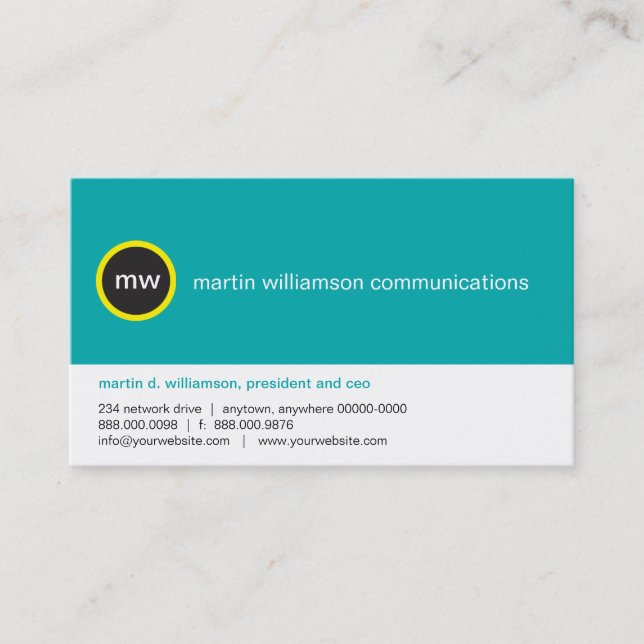 On the Spot Business Card (Front)