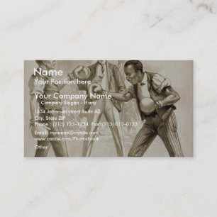 On the Stroke of Twelve Business Card
