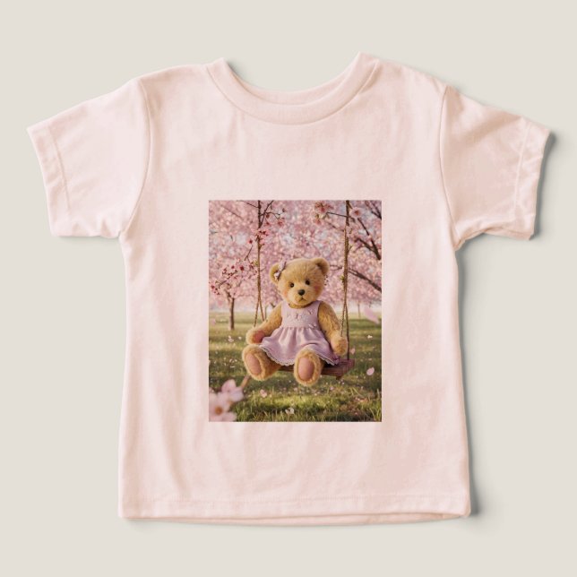 On the Swing Toddler T-shirt (Design Front)