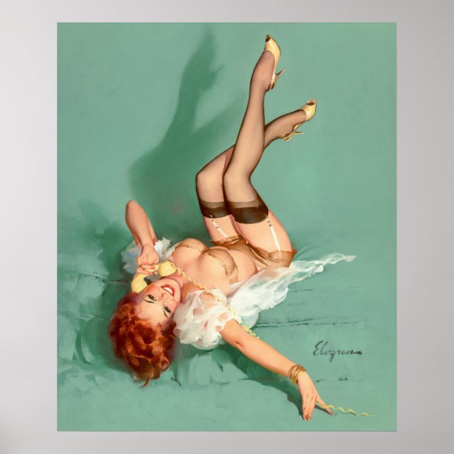 On the Telephone Poster (Front)