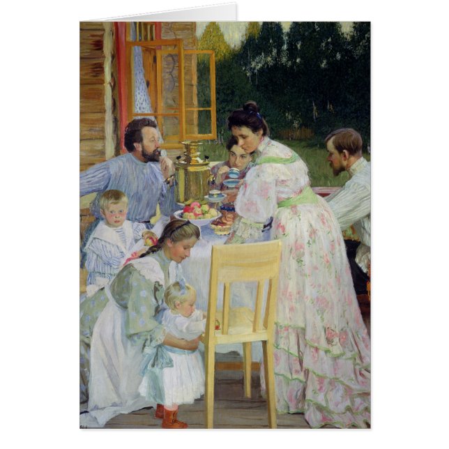On the Terrace, 1906 (Front)