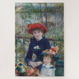On the Terrace, Impressionist Portrait, Renoir Jigsaw Puzzle