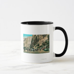On the Trail to Nevada Falls, Glacier Point Mug