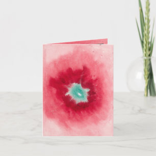 On the Viewing of Flowers and Trees, 1920 by Hilma Thank You Card