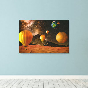 On the Way Canvas Print